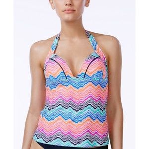 Island Escape La Cinque Terre Glam Printed Swimwear Multi-Color Size 12